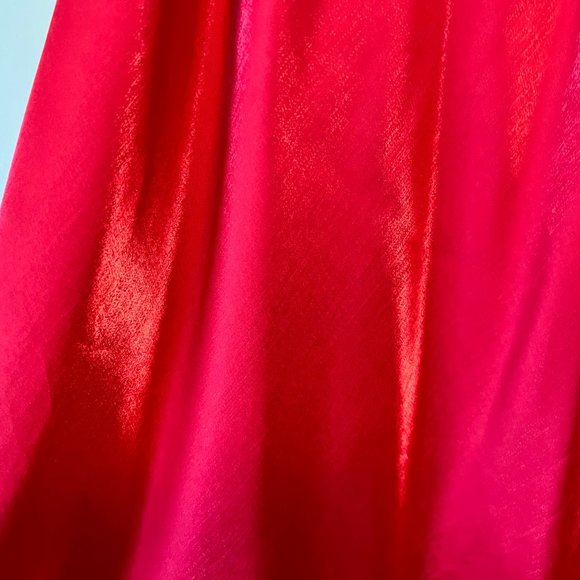 Betsy & Adam Evening Gown - Red - Floorlength - 10 - Picture 3 of 10